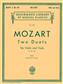 Wolfgang Amadeus Mozart: Two Duets for Violin and Viola, K. 423 and K. 424: Streicher Duett