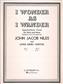 John Jacob Niles: I Wonder as I Wander: Gesang mit Klavier