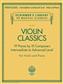 Violin Classics: Violine mit Begleitung