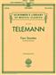 Georg Philipp Telemann: Four Sonatas For Flute And Piano: Flöte mit Begleitung