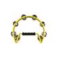 8' Yellow Cut-Away Plastic Tambourine