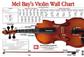 Violin Wall Chart