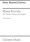 Peter Maxwell Davies: Missa Parvula: Frauenchor mit Klavier/Orgel