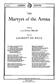 L. de Rille: The Martyrs Of The Arena: Männerchor mit Klavier/Orgel