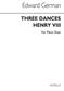 Three Dances From Henry VIII: Klavier Solo