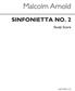 Malcolm Arnold: Sinfonietta No.2 Op.65: Orchester