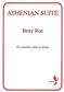 Betty Roe: Athenian Suite: Blockflöte Ensemble