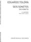 Eduardo Toldra: Seis Sonetos Vol. II: Violine mit Begleitung