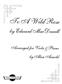 Edward MacDowell: To A Wild Rose: (Arr. Alan H. Arnold): Viola mit Begleitung