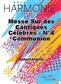 Robert Martin: Messe Sur des Cantiques Celebres - No4 Communion: Blasorchester