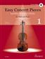 Easy Concert Pieces Band 1: Violine mit Begleitung