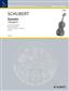 Franz Schubert: Sonate for Arpeggione A Minor D 821: (Arr. Max Rostal): Viola mit Begleitung