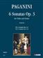 Niccolo Paganini: 6 Sonate Op. 3 - Vol. I: Violine mit Begleitung